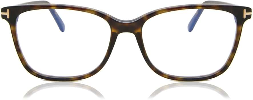 Eyeglasses Tom Ford FT 5842 -B 052 Shiny Dark Havana,